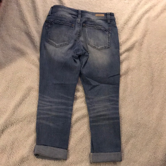 Buckle black mid rise ankle straight leg jeans. - Picture 4 of 7